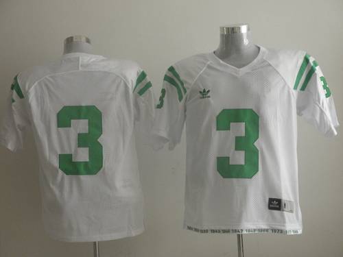 Dame #3 Joe Montana White Stitched NCAA Jersey