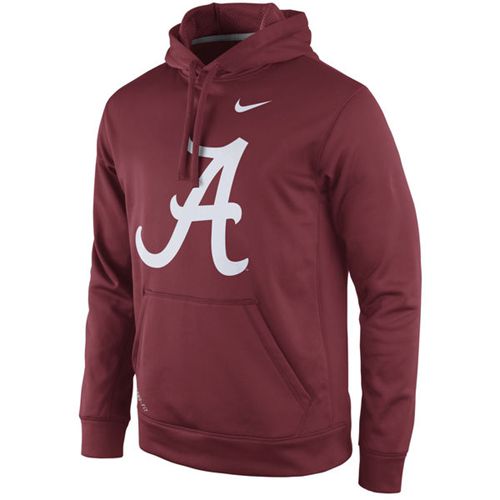 Alabama Crimson Tide  Practice Performance Hoodie Crimson