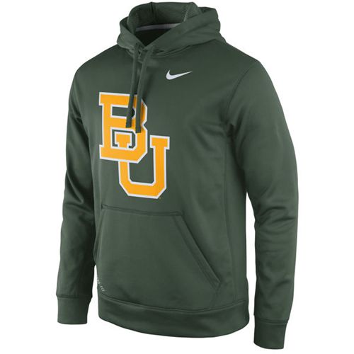 Baylor Bears  Practice Performance Hoodie Green