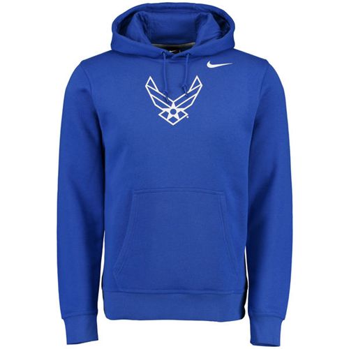 Air Force Falcons  Big Logo Fleece Hoodie Royal