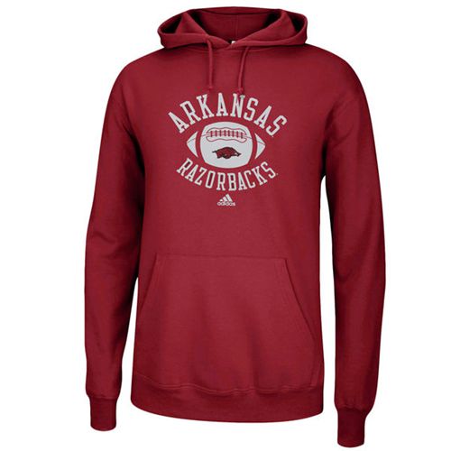  Arkansas Razorbacks Football Practice Hoodie Cardinal