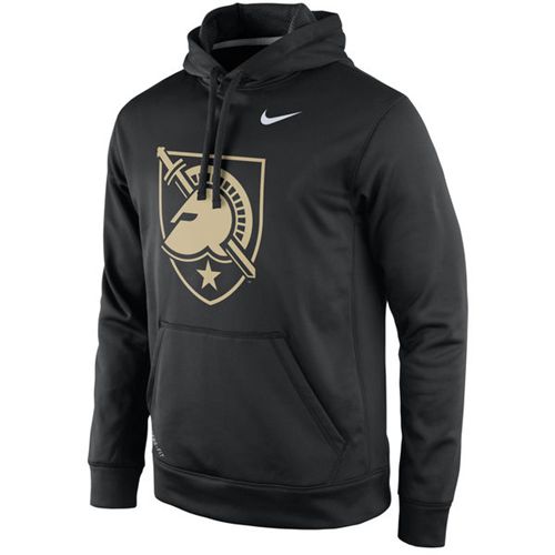 Army Black Knights  Practice Performance Hoodie Black