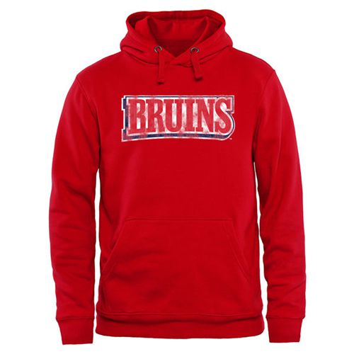 Belmont Bruins Classic Wordmark Pullover Hoodie Red