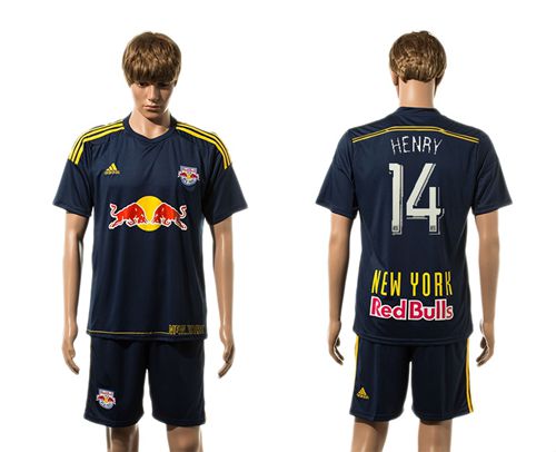 Red Bull #14 Henry Away Soccer Club Jersey