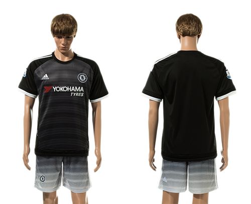 Chelsea Blank Black Soccer Club Jersey