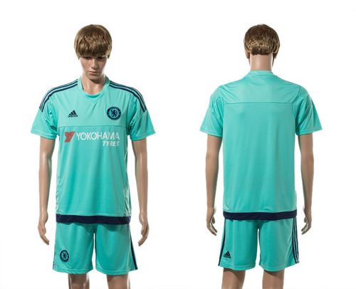 Chelsea Blank Green Soccer Club Jersey