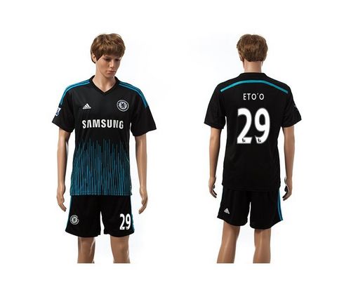 Chelsea #29 ETO'O Away Soccer Club Jersey