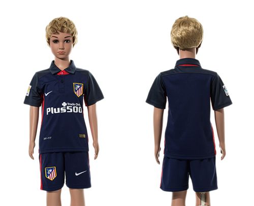 Atletico Madrid Blank Away Kid Soccer Club Jersey