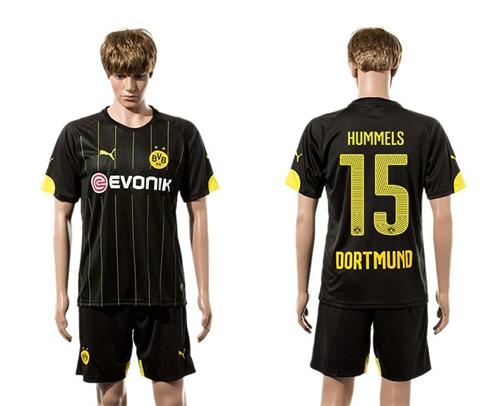 Dortmund #15 Hummels Away Soccer Club Jersey