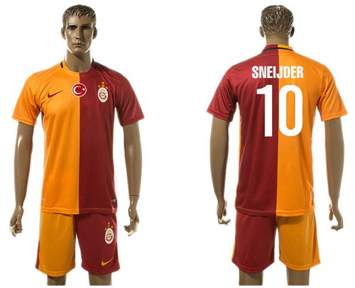 Galatasaray SK #10 Sneijder Home Soccer Club Jersey