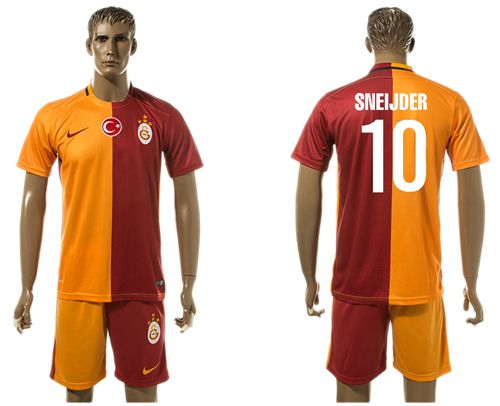 Galatasaray SK #10 Sneijder Home Soccer Club Jersey
