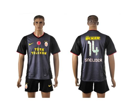 Galatasaray SK #14 Sneijder Away Soccer Club Jersey
