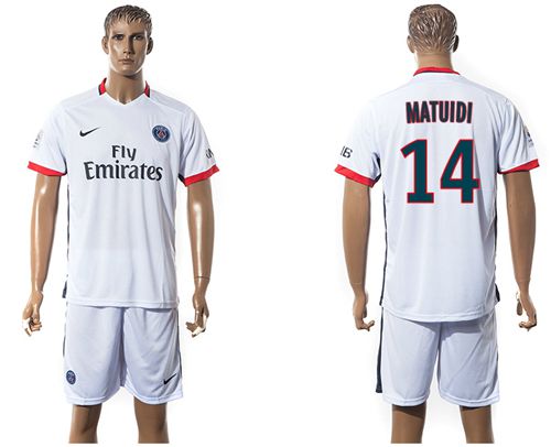 Paris Saint Germain #14 Matuidi Away Soccer Club Jersey