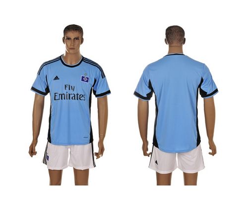 Hamburg Blank Away Soccer Club Jersey