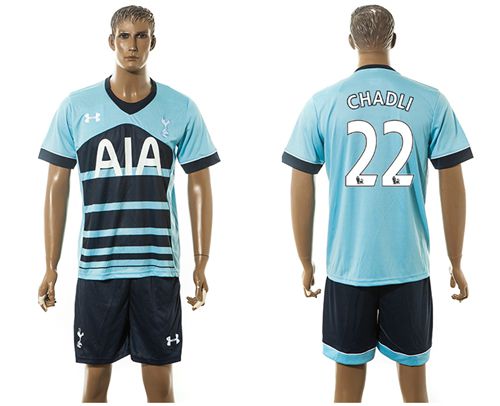 Tottenham Hotspur #22 Chadli Away Soccer Club Jersey