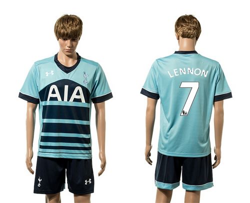 Tottenham Hotspur #7 Lennon Away Soccer Club Jersey