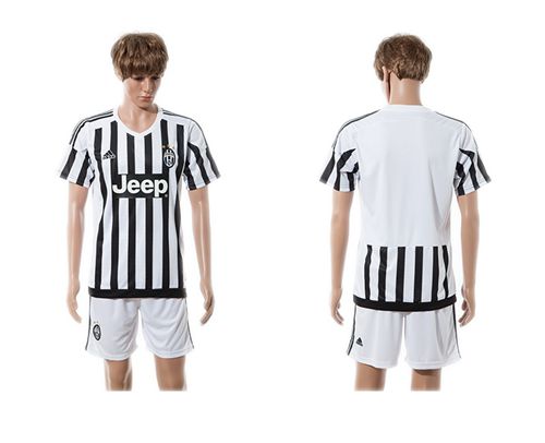 Juventus Blank Home Soccer Club Jersey
