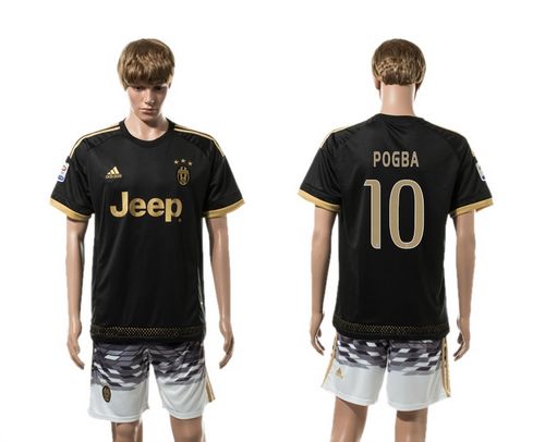 Juventus #10 Pogba SEC Away Soccer Club Jersey