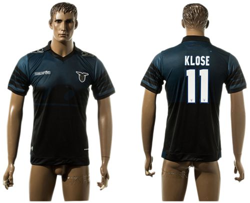 Lazio #11 Klose Europa League Away Soccer Club Jersey