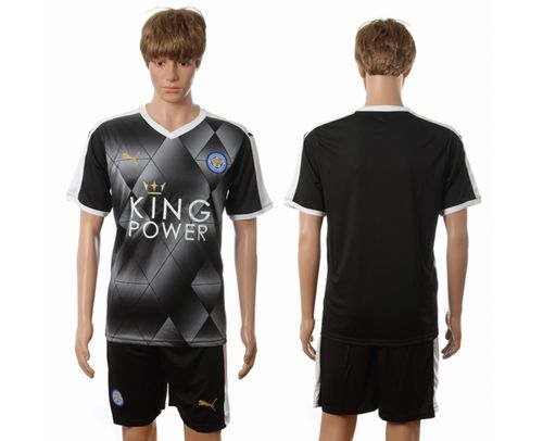 Leicester City Blank Away Soccer Club Jersey