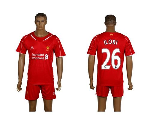 Liverpool #26 Ilori Red Home Soccer Club Jersey