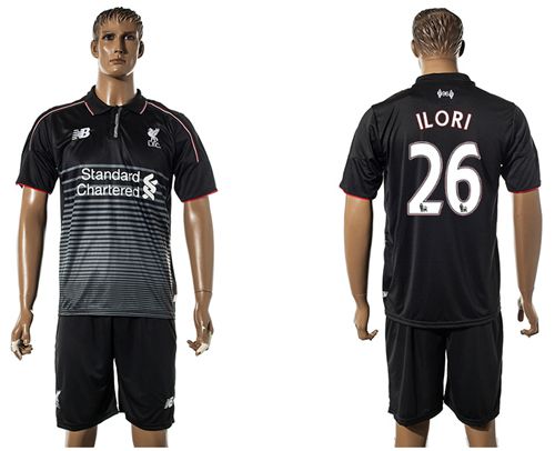 Liverpool #26 Ilori Sec Away Soccer Club Jersey