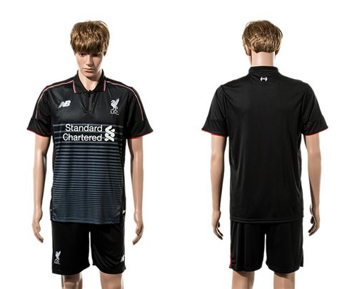 Liverpool Blank Sec Away Soccer Club Jersey