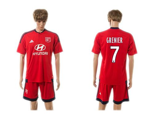 Lyon #7 Grenier Away Soccer Club Jersey