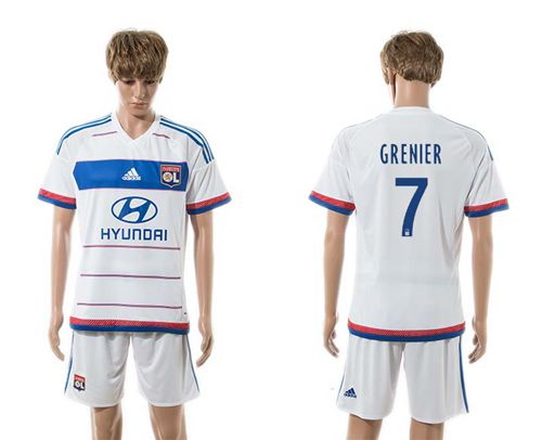 Lyon #7 Grenier Home Soccer Club Jersey