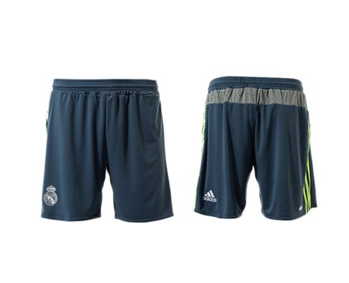 Real Madrid Blank Grey Away Shorts