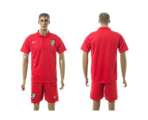 Malaga Blank Red Training Soccer Club Jersey