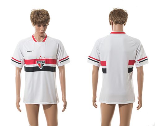 Sao Paulo Blank Away Soccer Club Jersey