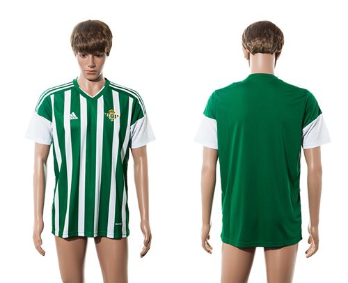 Real Betis Blank Home Soccer Club Jersey