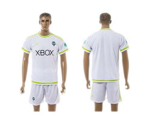 Seattle Sounders Blank White Soccer Club Jersey