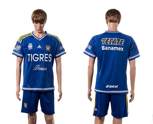 Tigres Blank Away Soccer Club Jersey