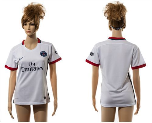 Women's Paris Saint Germain Blank Away Soccer Club Jersey