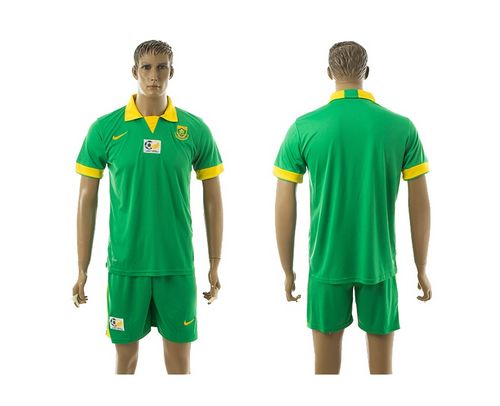 South African Blank Green Away Soccer Country Jersey