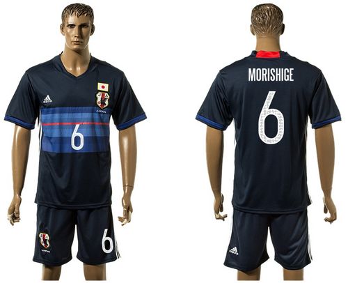 Japan #6 Morishige Home Soccer Country Jersey