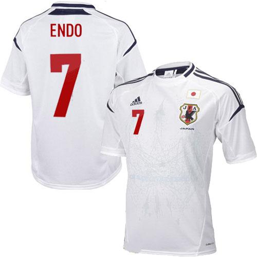 Japan #7 Yasuhito Endo Away Soccer Country Jersey