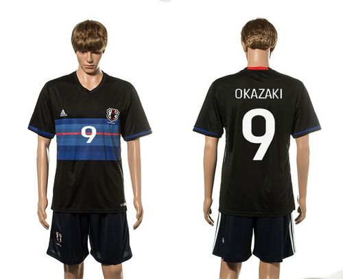 Japan #9 Okazaki Home Soccer Country Jersey