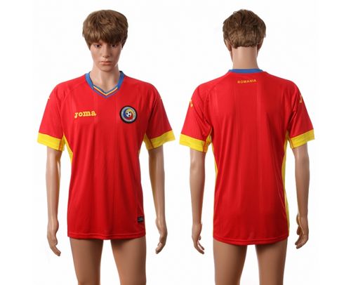 Romania Blank Away Soccer Country Jersey