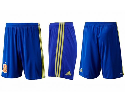 Spain Blue Home Soccer Country Shorts