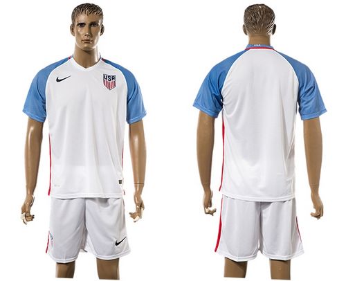 USA Blank Home Soccer Country Jersey