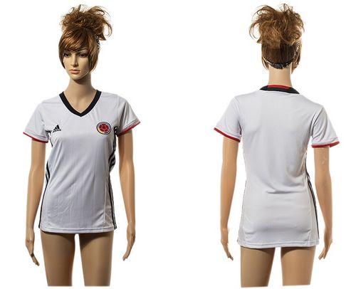 Women's Blank Away Soccer Country Jersey