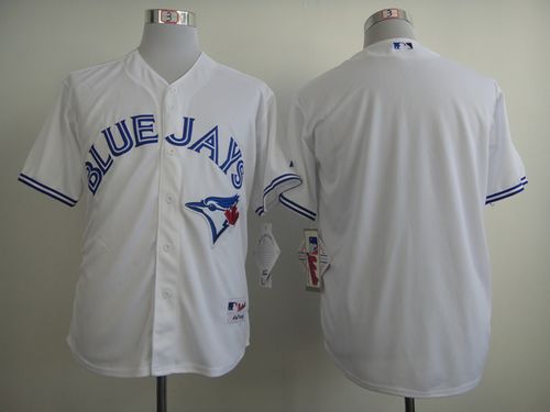 Blue Jays Blank White Home Cool Base 2012 Stitched MLB Jersey