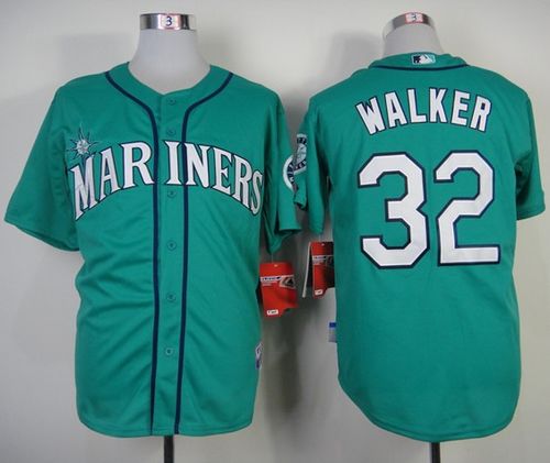 Mariners #32 Taijuan Walker Green Alternate Cool Base Stitched MLB Jersey