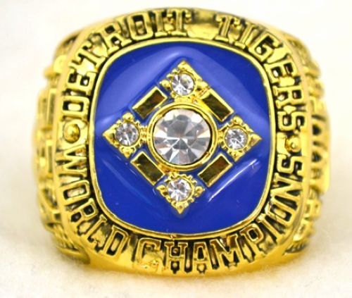MLB Detroit Tigers World Champions Gold Ring