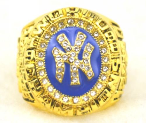 MLB New York Yankees World Champions Gold Ring_2