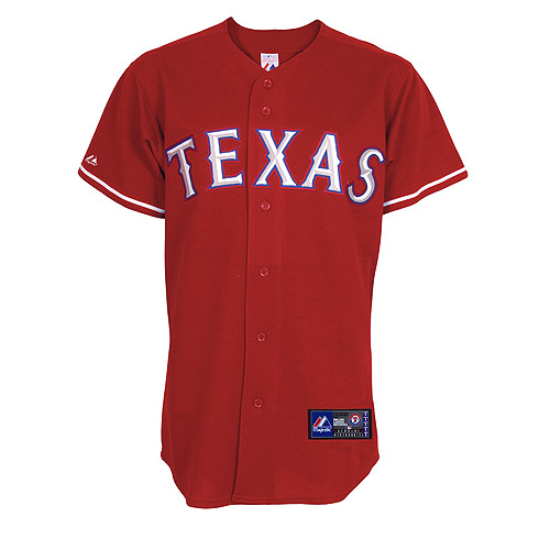 Rangers #1 Elvis Andrus Red Stitched MLB Jersey