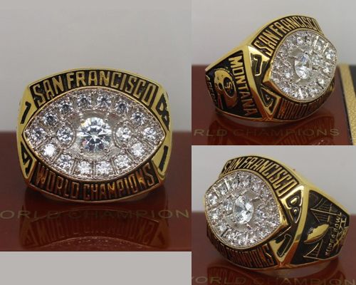 1981 NFL Super Bowl XVI San Francisco 49ers Championship Ring